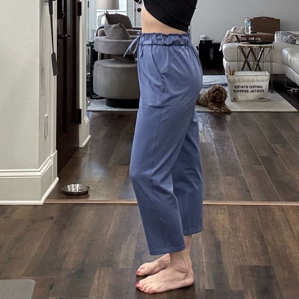 Lululemon Stretch High-Rise Crop 23", Water Drop, Sz6, EUC - Picture 13 of 13